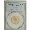 Image 3 : Oscar II gold 20 Kronor 1884-EB, KM748, MS66 PCGS, full 
