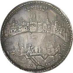 Basel. City View Thaler (ND), KM-129, D-1743, About VF, 