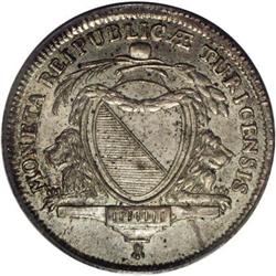 Zurich. Half Thaler (1 Gulden / 36 Schillings)1794, KM- 