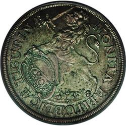 Zurich. Thaler 1753, KM-150, D-1789, AU55 