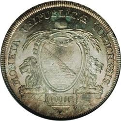 Zurich. Taler 1783, KM-175, D-1798, MS65 NGC, Gem Uncir 