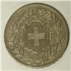 Image 4 : Confederation. 5 Francs 1888-B, KM-34, Choice About XF 