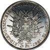 Image 2 : Schwyz. 5 Francs 1867, KM-S9, Choice AU-UNC, brilliant 