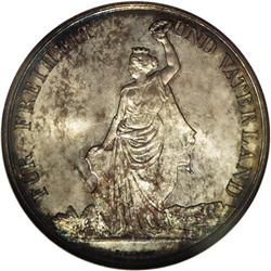 Zurich. 5 Francs 1872, KM-S11, issued for the shooting 