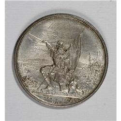 St Gallen. 5 Francs 1874, KM-S12, issued for the shooti 