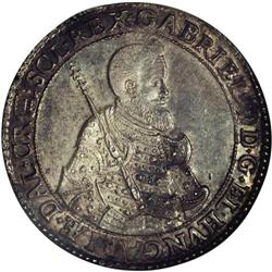 Gabriel Bethlan silver Thaler 1621-KB, KM-134, Dav-4710 
