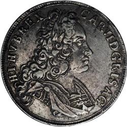 Charles VI, Holy Roman Emperor, silver Half Thaler 1725 