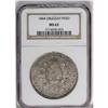 Image 3 : Silver Peso 1844, KM-5, coin die-alignment, rare, MS62 