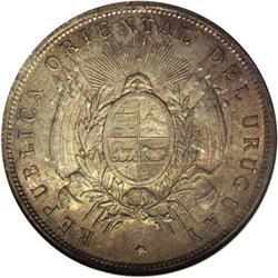 Republic Peso 1895, KM-17a, 