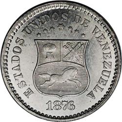 Republic Pattern Centavo 1876, 