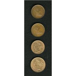 British Colonial copper & bronze: Essequebo & Demerary 