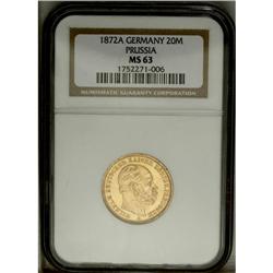 Yellow in white, three nice gold coins: Denmark 20K 191 