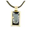 Image 1 : Chain Crystal Necklace - Plated