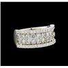 Image 1 : 1.95 ctw Diamond Ring - 14KT White Gold