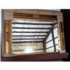 Image 2 : Aesthetic Style Floral Gilt-Framed Beveled Mirror