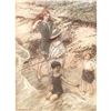 Image 1 : 1913 On The Beach, Arthur Rackman Tipped In Color Lithograph Print