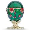 Image 1 : Faberge-style Royal Russian Pansy, Trinket Jewel Box