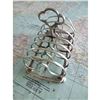 Image 1 : 19thc English Gothic Silverplate Toast Rack