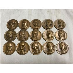Group of Collector Coins, Medals, Signers Declaration of Independence