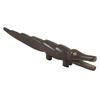 Image 1 : Mid 20thc African Congo Hand-carved Crocodile