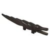 Image 3 : Mid 20thc African Congo Hand-carved Crocodile