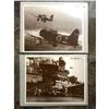 Image 1 : Set of Vintage-style World War II Aircraft Carrier Photos