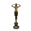 Image 1 : After Chiparus, Bronze Dancer Sculpture