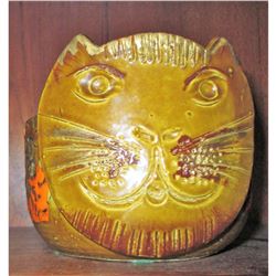 Rare Mid Century Modern, Bitossi Rosenthal Netter Italian Ceramic Cat Bowl