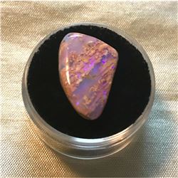 Rare & Beautiful 7.35ct Pink & Lavender Australian Wood Opal Gemstone