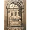 Image 1 : 19thc Lithograph Tomb of Leonardo Bruni, Santa Croce Florence Italay