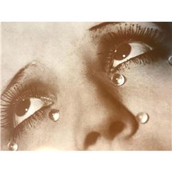 Glass Tears Sepia Tone Photo Print