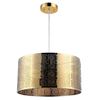 Image 1 : Mid-Century Modern Retro-Style Gold Pendant Light