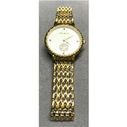 Libos Gold & Stainless Steel Quartz Wristwatch
