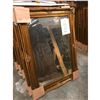 Image 1 : Victorian Style Carved Gilt Wood Beveled Mirror
