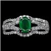 Image 2 : Elegant Green Aventurine Cocktail Ring