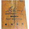 Image 4 : Antique Les Berry Model Leicestershire C.C.C.England Cricket Bat, Paddle & Ball