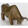 Image 3 : After Botero, Wall Street Bull Modern Abstract Bronze Sculpture