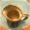 Image 3 : Mid-Century Japan Striped Pottery Pitcher