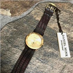 Daniel Mink Swiss Made Stainless Steel Wristwatch