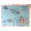 Image 2 : Late 1800's Atlas Map of Hawaii