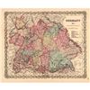 Image 3 : 19thc Colton Map of Germany