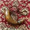 Image 2 : Older Reproduction Revolutionary War Powder Horn, Theatre Movie Prop