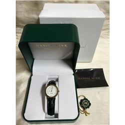 Daniel Mink Swiss Rhapsody 18K Gold & Stainless Steel Ladies Wristwatch