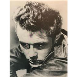 James Dean Large Black & White Poster Print