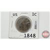 Image 1 : US One Cent 1848