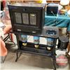 Image 1 : New Perfection Kerosene Stove (30"H x 41"W x 17"D) & Oven Top (18"H x 21'W x 13"D)