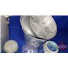 Image 4 : Large Pot, Separator Insert & Tray Lot: Vintage Canning Jars/Items, etc !
