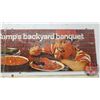 Image 4 : Vintage Bus Advertising Tin Signs : Edmonton Transit (88"L x 21"H), Van Camp's Beans (88"L x 21"H) &