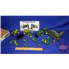 Image 1 : Tray Lot - John Deere Toys & Lic Plate