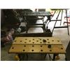 Image 2 : GROUP OF FOLDING CLAMPING WOOD WORK TABLES (2 ARE B&D WORKMATE) - CHEMAINUS LOCATION